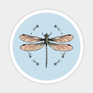 Dragonfly, Dragonfly Lover, Cottagecore Dragonfly , Insect Lover, Nature Lover Gift, Nature valentines day Magnet